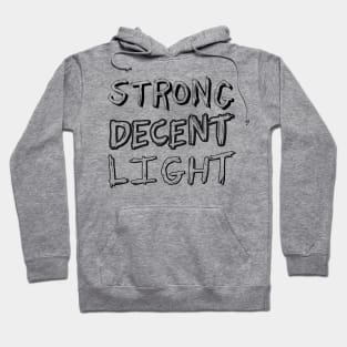 Anthony Fantano Needle Drop Strong Decent Light Transparent Hoodie